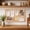 Brown, variant on Bulletin Boards with Linen 1-Pack 23.62"x15.74" Double-Sided Cork Board for Walls Wood Framed Bulletin Boards, Small Pin Board for Home Kitchen Office Decorative Hanging 30 Pushpins