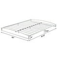 thumbnail image 3 of Huloretions Metal Platform Bed Frame, Mattress Foundation, Heavy Duty Iron Slat Support Bed, No Box Spring Needed, Easy Assembly, 3 of 8