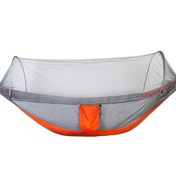 Hamaca con mosquitera, doble portátil, hamaca de viaje para acampar, tecnología innovadora