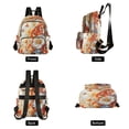 thumbnail image 2 of ALAZA Flower Butterfly Womens Travel Laptop Backpack Large Daypack Ladies Shoulder Bags M, 2 of 7