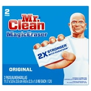Mr. Clean Magic Eraser Original, Cleaning Pads with Durafoam, 2 count