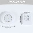 thumbnail image 3 of Battery-Free Wireless Remote Control Night Light - Portable Wall Light with Adhesive Backing, Energy-Efficient, Adjustable Brightness & Timing Settings, Ideal for Kitchen, Bedroom, Warm light, 3 of 7
