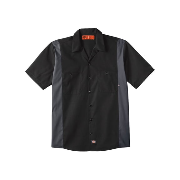 Dickies Men's Industrial Short Sleeve Color Block Shirt Ls524