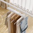 thumbnail image 3 of Pants Hanger Large Capacity Six-layer Multi Purpose Adjustable Minimalist Organizer Eco-friendly Multilayer Clothes Storage Rack Household Accessories, 3 of 8