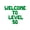 Green, variant on Letter Balloons - WELCOME TO LEVEL 50 16" Inch Alphabet Letters Foil Mylar Balloon Birthday Party Banner (Pink)