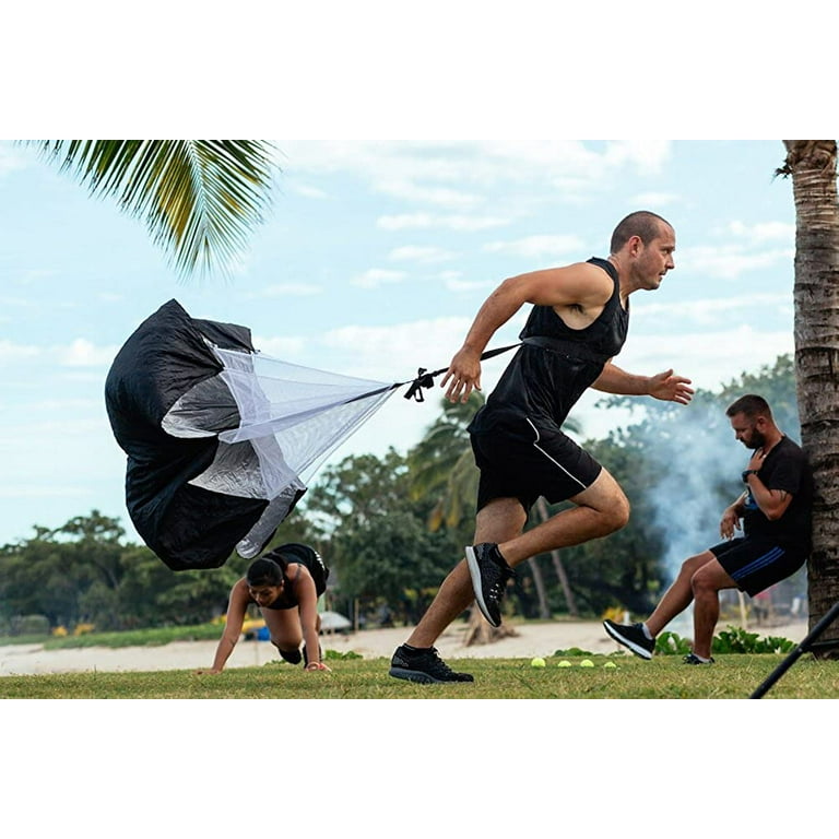 CALIDAKA Running Speed Training Parachute 45 Inch Speed Chute