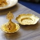 thumbnail image 4 of 2 Quemadores De , 3 Piezas, Soporte Dorado Para Maíz, Estante Para , Recogedor De Cenizas Baoblaze titular de incienso, 4 of 8