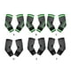 thumbnail image 5 of Naiovety Paquete de 2 coderas tejidas con soporte elástico, cómoda absorción de sudor, secado rápido, tenis, Golf, brazo, envoltura para el dolor Ropa Deportiva, Zapatos Negro SG Naiovety OD023130-06, 5 of 6
