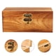 thumbnail image 2 of ColoMX 1pc caja de regalo de madera caja de almacenamiento de té del hogar caja de té cuadrado retro, 2 of 8