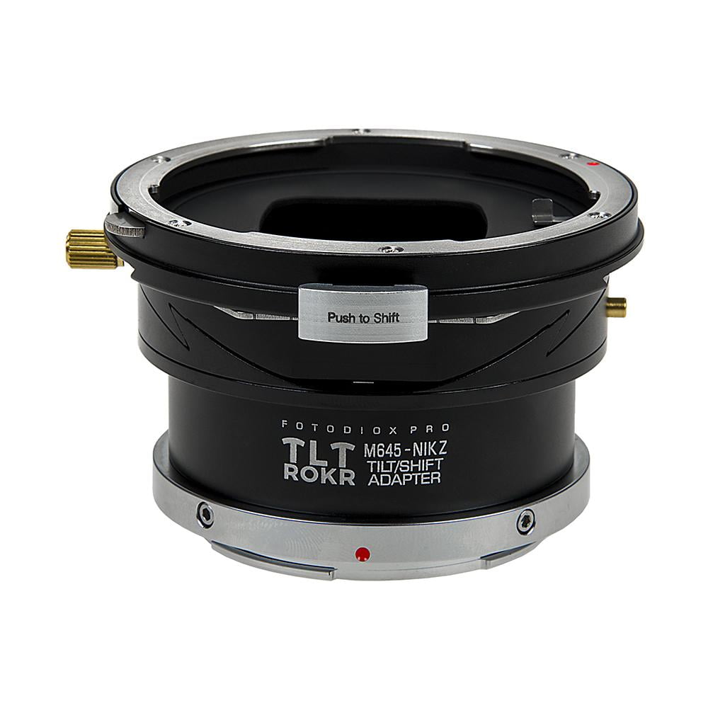 Fotodiox Pro TLT ROKR Tilt / Shift Lens Mount Adapter Compatible with Mamiya 645 (M645) Mount