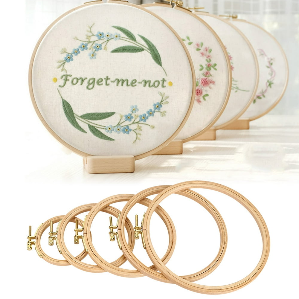 Mgaxyff diy embroidery toolhand embroidery hoop wooden circle frame Mgaxyff diy embroidery toolhand embroidery hoop wooden circle frame