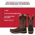 thumbnail image 3 of Botas de trabajo Justin Derrickman 12 impermeables para hombre 13D, 3 of 6