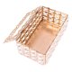 thumbnail image 5 of Dispensador de Pañuelos de Soporte Decorativo para Pañuelos Faciales Contenedor de Servilletas de Brillante para Dormitorio Baño Oficina ANGGREK Otros, 5 of 8