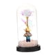 thumbnail image 2 of Rosa eterna flores rosa en cúpula de cristal decoración de regalo flor artificial con luces para el día de la madre, Acción de Gracias Padre ColoridoLuz, 2 of 9