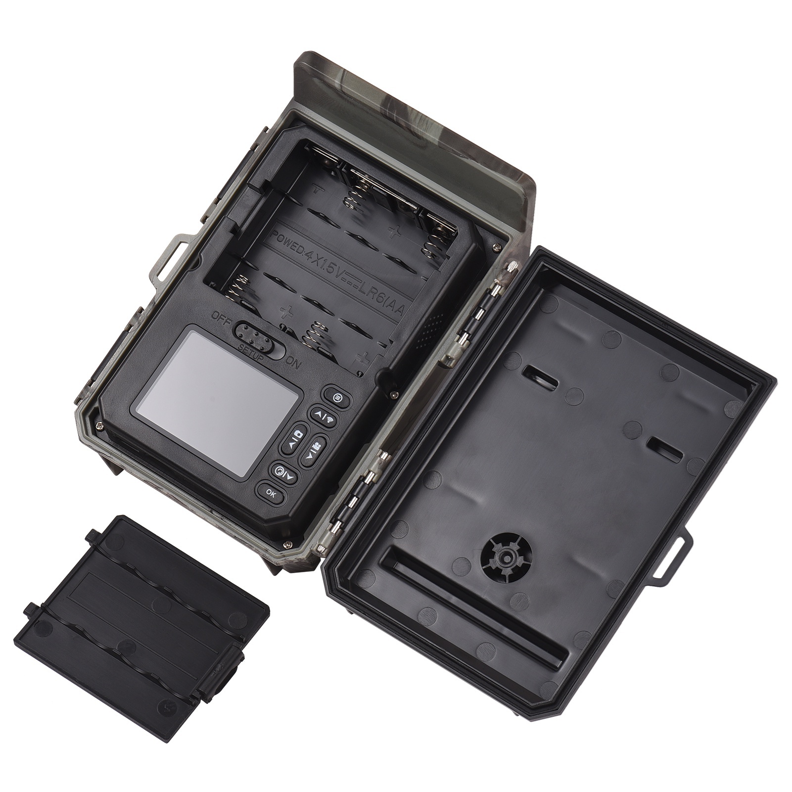 Solar Powered Hunting Camera 4K Videos 50MP Pictures Solar Trail Camera