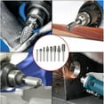 thumbnail image 3 of Pack of 8 Grinding Heads Set Sharpening Files Sanding Polishing Engraving Milling Bevelling Deburring Replacement Tools, 3 of 10