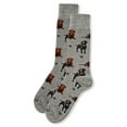 thumbnail image 3 of MeMoi Men's Labrador Dogs Bamboo Crew Socks - Mens - Male, 3 of 3