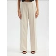 thumbnail image 2 of High Waist Pleated Wide Leg Trousers, 2 of 5