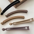 thumbnail image 4 of Practical Banana Hair Clip Fashion Hairpieces Matte Party Hair Accessories for Volumizing Updos Fashionable Hairdos, 4 of 9
