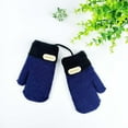 thumbnail image 2 of REDARER Kids Double Layer Mittens Thermal Knitted Gloves, Detachable Lanyard Hand Warmers for Boys Girls Winter,One Size, 2 of 5