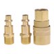 thumbnail image 3 of unbranded 5Ud Conector De Latón 1/4 Npt Para Equipos De Aire Golden, 3 of 8