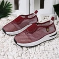 thumbnail image 4 of Bkhluea Women Mesh Breathable Slip-On Sneakers Comfortable Footwear For Daily Travel Outdoor Activities, 4 of 7
