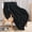 Fuzzy Black, variant on Home Soft Things Fuzzy Striped Faux Fur Throw Blanket with Micromink Back, Luxury Soft Cozy Plush Fluffy Fuzzy Reversible Thick Warm Throw Blanket, 60x80 inches, Black