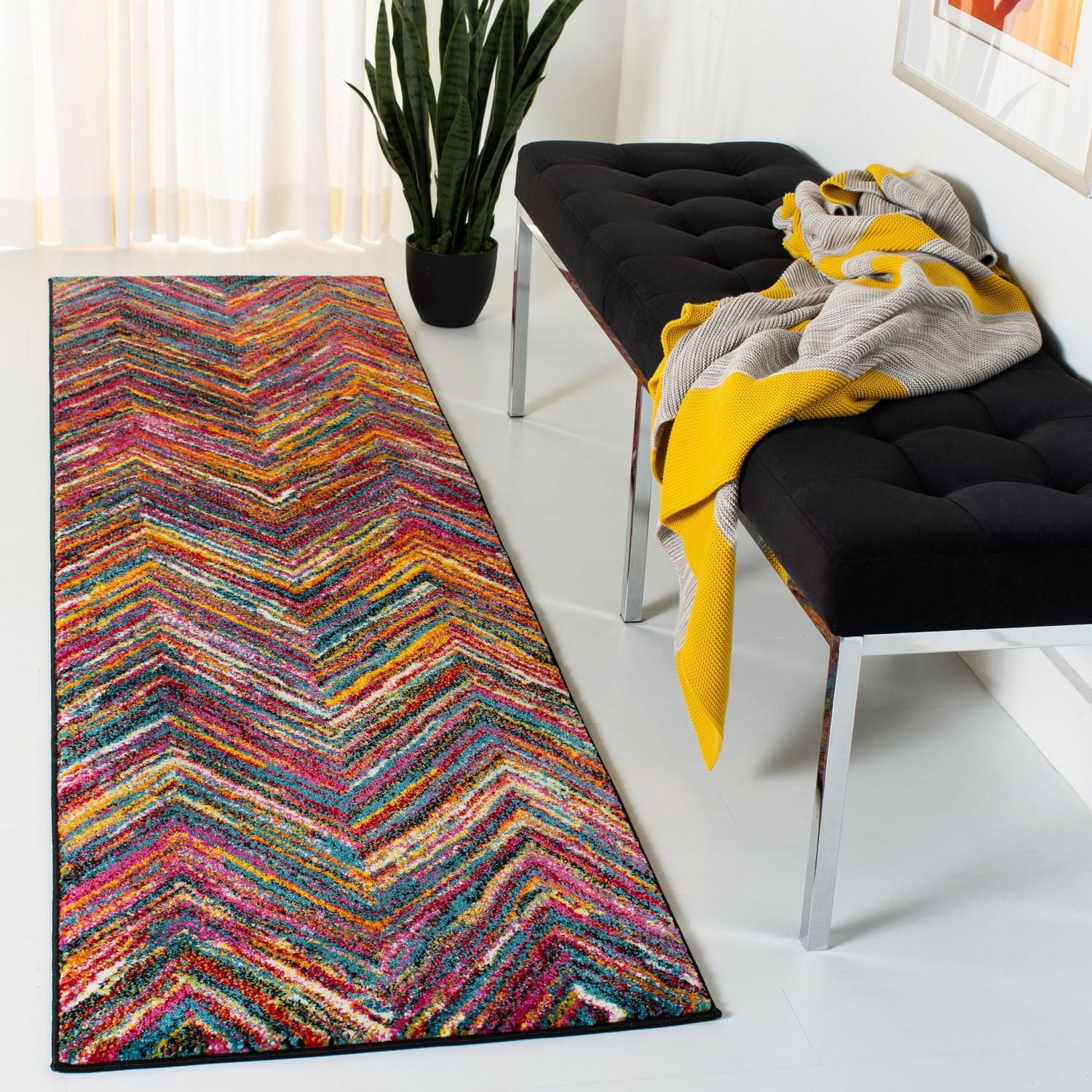 SAFAVIEH Aruba Bernadine Tapis Chevron
