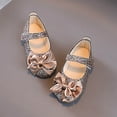 thumbnail image 3 of Liyamei Infant Kids Baby Girls Bling Bowknot Shoes Single Princess Shoes Sandals Dancing Shoes Baby Shoes Size 12-15 Months, 3 of 3