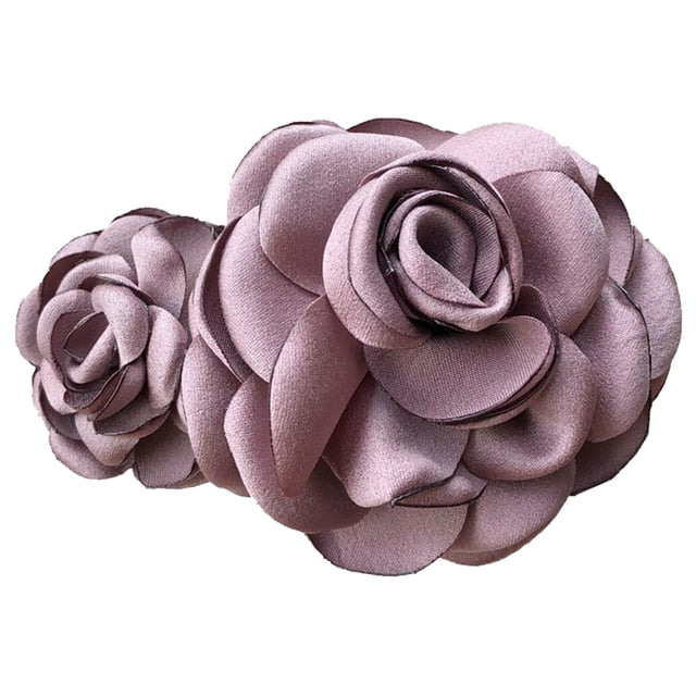 Hukapapa Pinza De Plástico Para El Cabello Clips Florales Pasadores Pinzas Para El Cabello Pinzas Para El Cabello Twist Bun Estilo 5