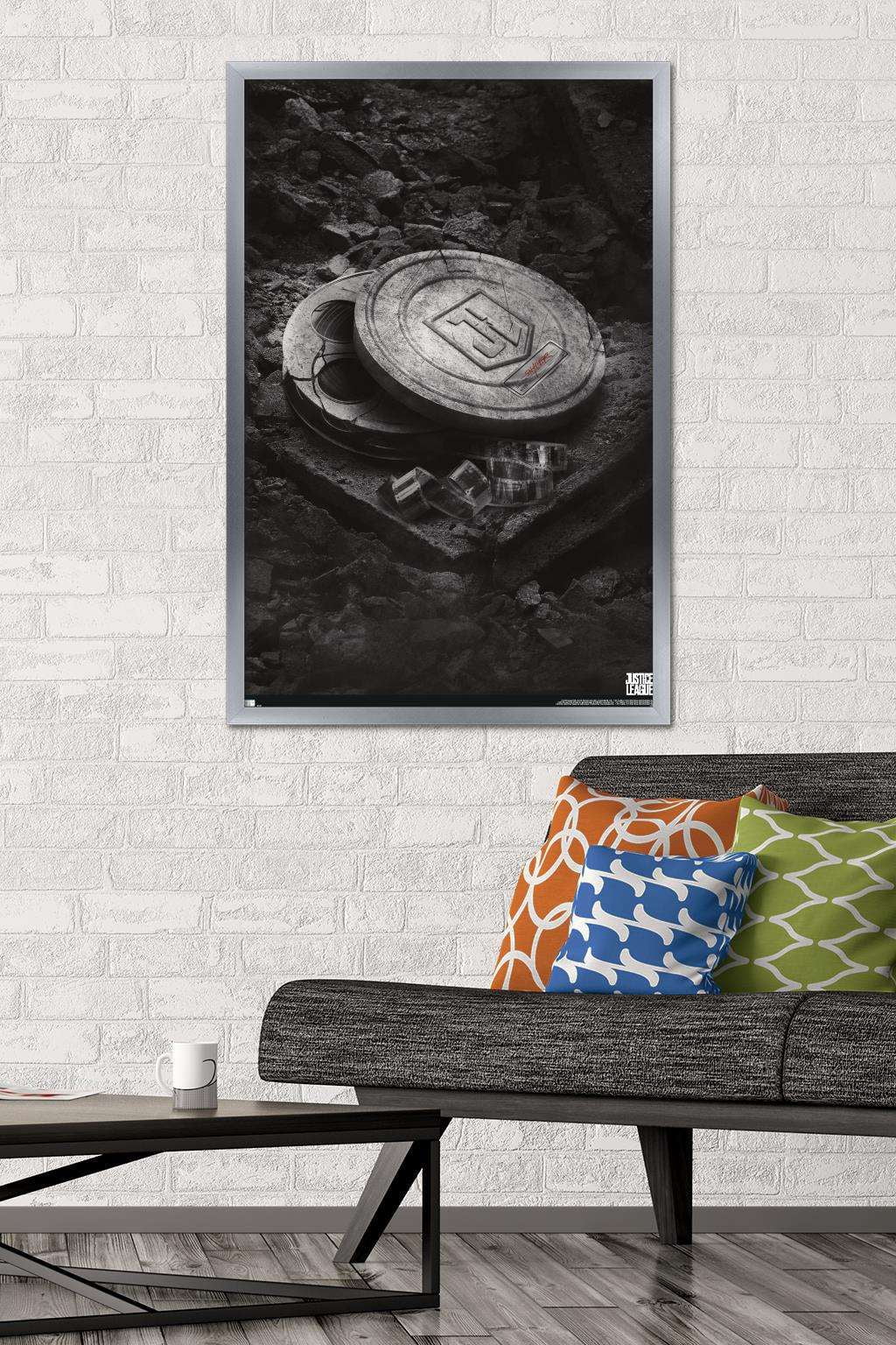 DC Zack Snyder's Justice League - Film Wall Poster, 22.375" x 34", Framed