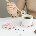 thumbnail image 5 of Kdxio Cute Cartoon Panda Funny Coasters,4 Pcs Leather Coasters,Housewarming Gifts,Protect Furniture from Water Marks Scratch and Damage, 5 of 8