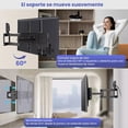 thumbnail image 4 of Soporte Base Tv Brazo Para Tv/ Monitor 32-85'' Con Enchufe, 4 of 7