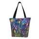 thumbnail image 1 of Disketp Cosmic Purple Irises Bolsa de Hombro Casual para Mujer, Bolso Cruzado para Compras, Viajes y Uso Diario, 1 of 6