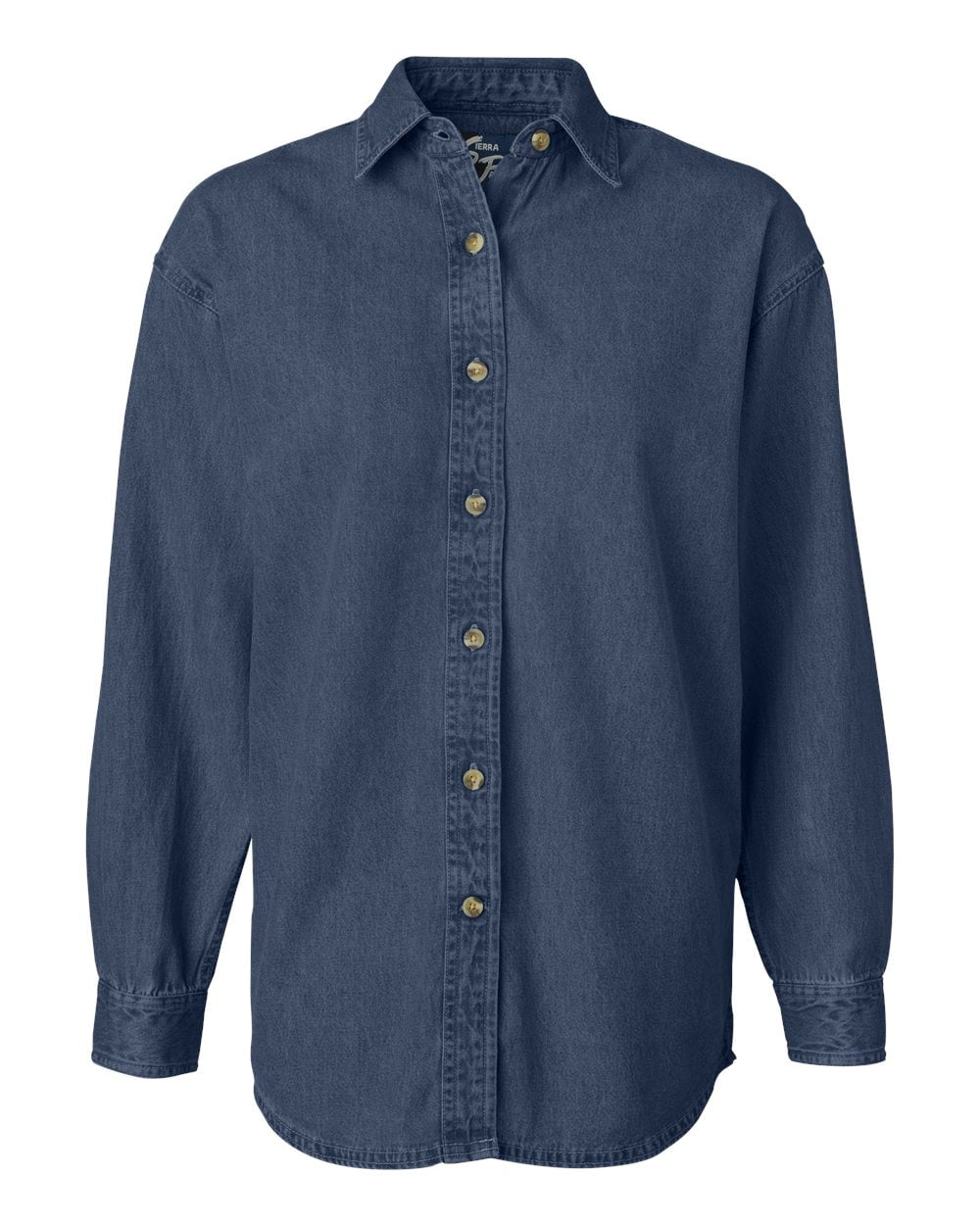 denim shirt womens walmart