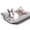 Gray/Light Gray, variant on Paw Inspired 17x17" Snuggle Bunny Bed for Rabbits, Cat and Other Small Pets and Animals | Reversible Fleece Bedding with Padded Sides (Gray/Green)
