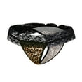 thumbnail image 4 of Panties for Women Tbopshirt Brief Underwear,Hipster Underwear,Leopard Print Women Translucent Underwear Sheer Lace Tank Lace Underpant,Cheeky Panties, 4 of 8