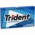 thumbnail image 3 of Trident Peppermint Sugar Free Gum, 14 Pieces, 14 count, 3 of 4