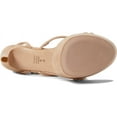 thumbnail image 4 of Schutz Zilla Honey Beige Nude Straps Buckle Ankle High Heels Plaforms Sandals (Honey Beige, 9), 4 of 5