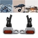thumbnail image 1 of 2 piezas LED de luz indicadora de señal para Touring Naranja plateado Cola señales de giro de motocicleta, 1 of 7