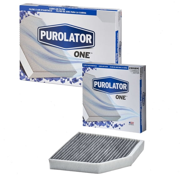 Purolator ONE C59189C Cabin Air Filter for HVAC Heating Ventilation Air Conditioning Vent Filters