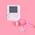thumbnail image 2 of Mini Game Tetris Keychain Bell Pentagram Backpack Charm Pocket Child Portable Puzzle Game Toy Game Keychain, 2 of 5