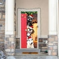 thumbnail image 6 of RuiJiao Gift Premium Christmas Door Cover: Red Polyester, 200x90cm Decor for Festive Cheer, 6 of 6