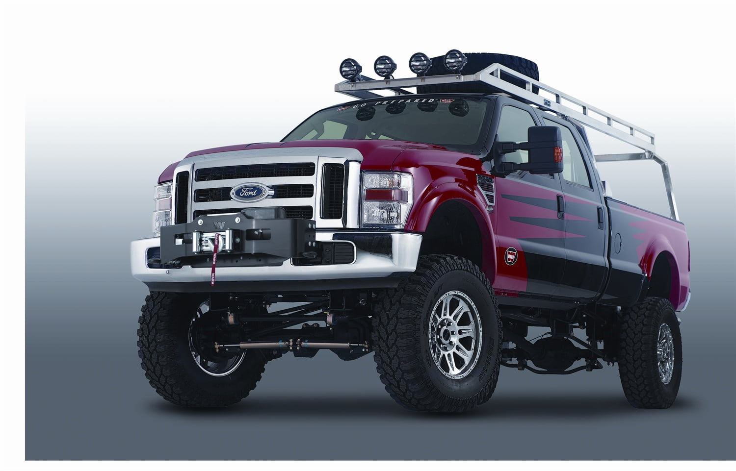 WARN 90110 Black Winch Carrier Kit