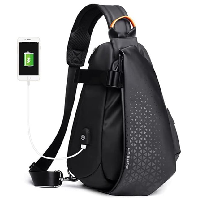 Mochila deportiva para exteriores, bolso de pecho, bolso cruzado, bolso de hombro
