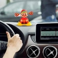 thumbnail image 2 of God of Wealth Bobblehead, Shaking Fortune God Decoration, Creative Car Bonsai Toy, 2 of 5