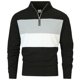 thumbnail image 1 of pstuiky Camisas de manga larga abrigadas para hombre, Camisa informal para hombre con media cremallera, color block, cuello alto y mangas largas top de hombre xxl, 1 of 9