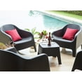 thumbnail image 2 of Set of 2 Skarpo Outdoor Armchair + Sunset Table, 2 of 11