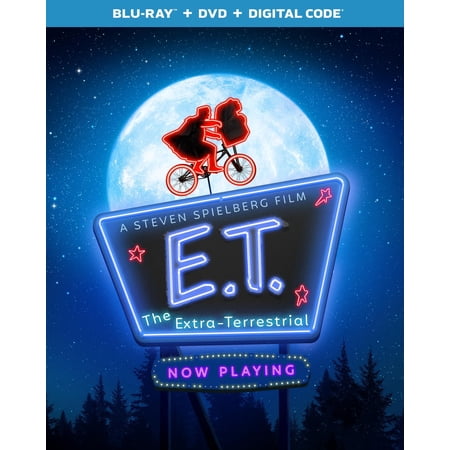 E.T. The Extra-Terrestrial 40th Anniversary Edition (Blu-ray + DVD + Digital) Family Universal