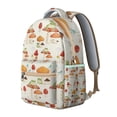 thumbnail image 2 of Large Capacity Mushroom Backpack for College, Multi-Pocket Bookbag for School Students Laptop and Supplies, Reliable Daily Pack, Perfect Gift for Commute, 2 of 6